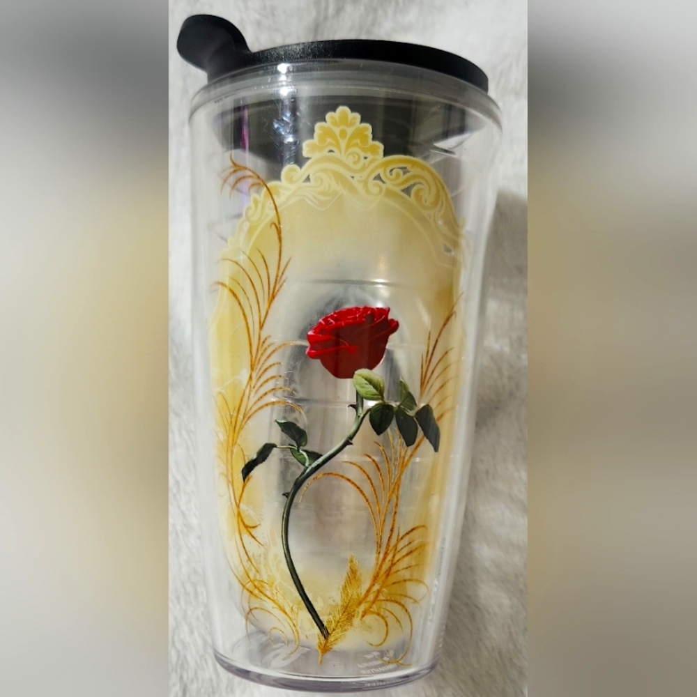 Tervis Disney - Beauty and the Beast: Rose insulated tumbler With Lid 16oz.